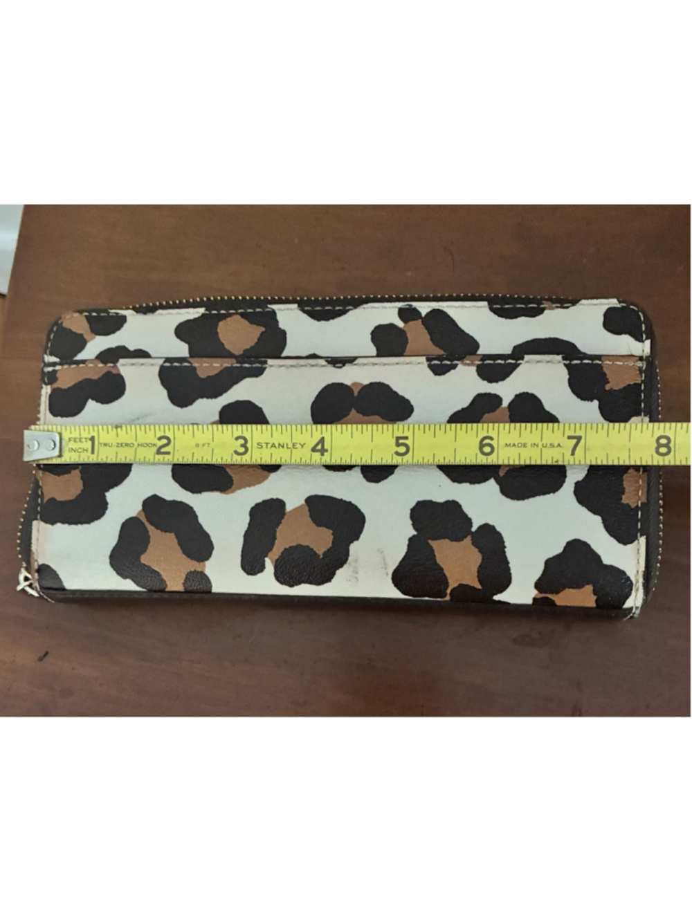 Coach wallet leopard print gold hardware - Picture 5 of 10